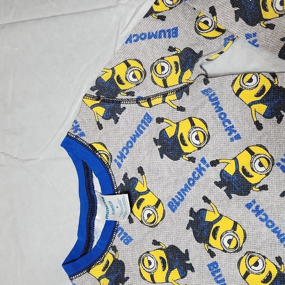 Kids Minions Pj Shirt - Picture 4 of 7